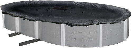 Defender Oval Above Ground Rugged Mesh Winter Pool Cover