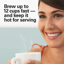 Load image into Gallery viewer, Hamilton Beach 12 Cup Electric Percolator Coffee Maker, Stainless Steel, Quick Brew (40616)