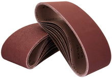 Load image into Gallery viewer, POWERTEC 110960 3-Inch x 21-Inch 240 Grit Aluminum Oxide Sanding Belt