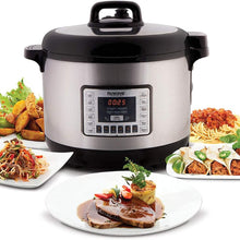 Load image into Gallery viewer, NuWave  33501 Nutri-Pot Pressure Cooker, 13 Quart, Silver &amp; Black