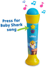 Load image into Gallery viewer, WowWee Pinkfong Baby Shark Official Silly Sing-Along Microphone