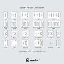 Load image into Gallery viewer, Elan Brushed Nickel Toggle / Duplex Outlet