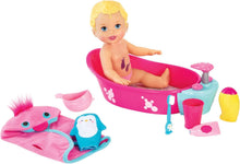 Load image into Gallery viewer, Little Mommy Bubbly Bathtime Doll Baby Doll