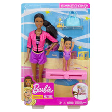 Load image into Gallery viewer, Barbie Gymnastics Coach Dolls &amp; Playset