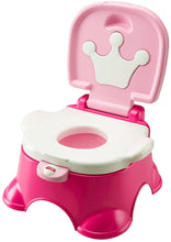Load image into Gallery viewer, Fisher-Price Stepstool Potty, Pink Princess