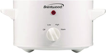 Load image into Gallery viewer, Brentwood Slow Cooker, 1.5 Quart, White