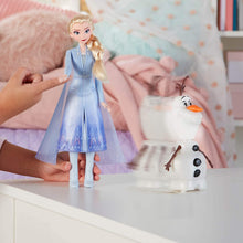 Load image into Gallery viewer, Disney Frozen Talk and Glow Olaf and Elsa Dolls, Remote Control Elsa Activates Talking, Dancing, Glowing Olaf, Inspired by Disney&#39;s Frozen 2 Movie - Toy For Kids Ages 3 and Up