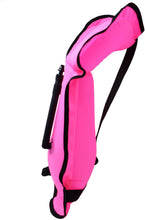 Load image into Gallery viewer, Scuba Choice Adult Neon Pink Snorkel Vest with Name Box, Large