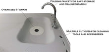 Load image into Gallery viewer, Old Cedar Outfitters Premium Game Cleaning Station with Stainless Steel Legs