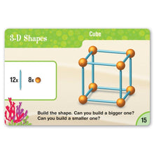 Load image into Gallery viewer, Learning Resources Dive into Shapes! A "Sea" and Build Geometry Set, 129 Pieces