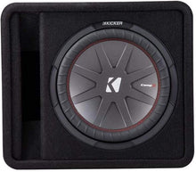 Load image into Gallery viewer, KICKER 12 Inch 1000 Watt 2-Ohm Ported Vented Subwoofer Enclosure Box | 43VCWR122