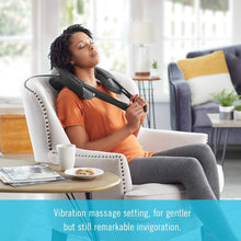 Load image into Gallery viewer, Homedics Neck Massager with Heat - Pro Therapy Elite Portable, Adjustable Shiatsu and Vibration Massage