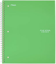 Load image into Gallery viewer, Five Star Spiral Notebook