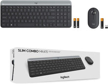 Load image into Gallery viewer, Logitech MK470 Slim Wireless Combo - Graphite