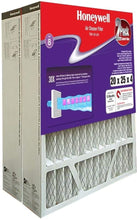 Load image into Gallery viewer, Honeywell CF408F2025/E 20 in. x 25 in. x 4 in. Pleated Air Cleaner Replacement Filters (2-Pack)