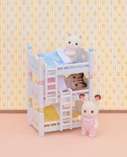 Load image into Gallery viewer, Calico Critters Triple Baby Bunk Beds