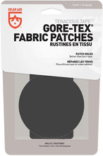 Load image into Gallery viewer, Gear Aid Tenacious Tape GORE-TEX Fabric Patches Black Gear Repair Kit (6-Pack)
