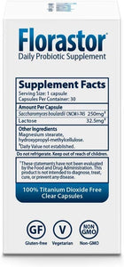 Florastor Daily Probiotic Supplement for Men & Women