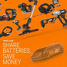 Load image into Gallery viewer, WORX WG545.9 AIR 20V Multi-Purpose Blower/Sweeper/Cleaner with Accessories, Bare Tool Only