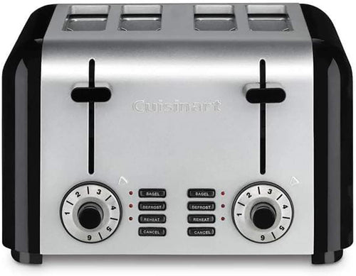 Cuisinart CPT-340P1 Brushed Hybrid Toaster, 4-Slice, Stainless Steel