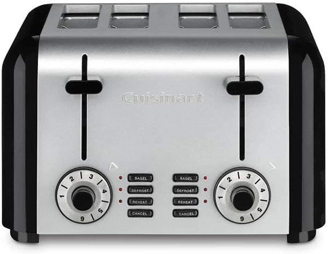 Cuisinart CPT-340P1 Brushed Hybrid Toaster, 4-Slice, Stainless Steel