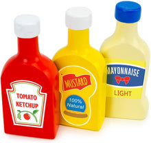 Load image into Gallery viewer, Imagination Generation Wood Eats! Backyard Barbecue Condiments Set (5pcs)