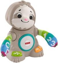 Load image into Gallery viewer, Fisher-Price Linkimals Smooth Moves Sloth, clapping baby toy with music, lights, and learning songs for babies &amp; toddlers ages 9 months &amp; up