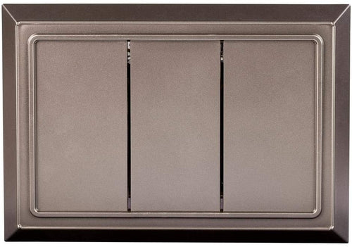 Hampton Bay Wired Door Chime in Brushed Nickel. HB-2749-03