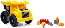 Load image into Gallery viewer, Mega Bloks CAT Large Dump Truck with Big Building Blocks, Building Toys for Toddlers (25 Pieces) [Styles May Vary]