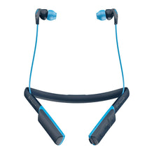 Load image into Gallery viewer, Skullcandy Method Bluetooth Wireless Sweat-Resistant Sport Earbuds with Microphone, Secure Around-The-Neck Collar, 9-Hour Rechargeable Battery, Perfect for Working Out, Black/Swirl
