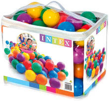 Load image into Gallery viewer, Intex 3-1/8&quot; Fun Ballz - 100 Multi-Colored Plastic Balls, for Ages 2+