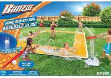 Load image into Gallery viewer, BANZAI 14ft x 14ft Homerun Splash Baseball Slide