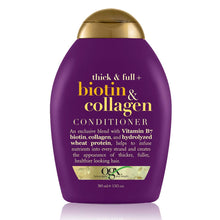 Load image into Gallery viewer, OGX Thick &amp; Full + Biotin &amp; Collagen Shampoo