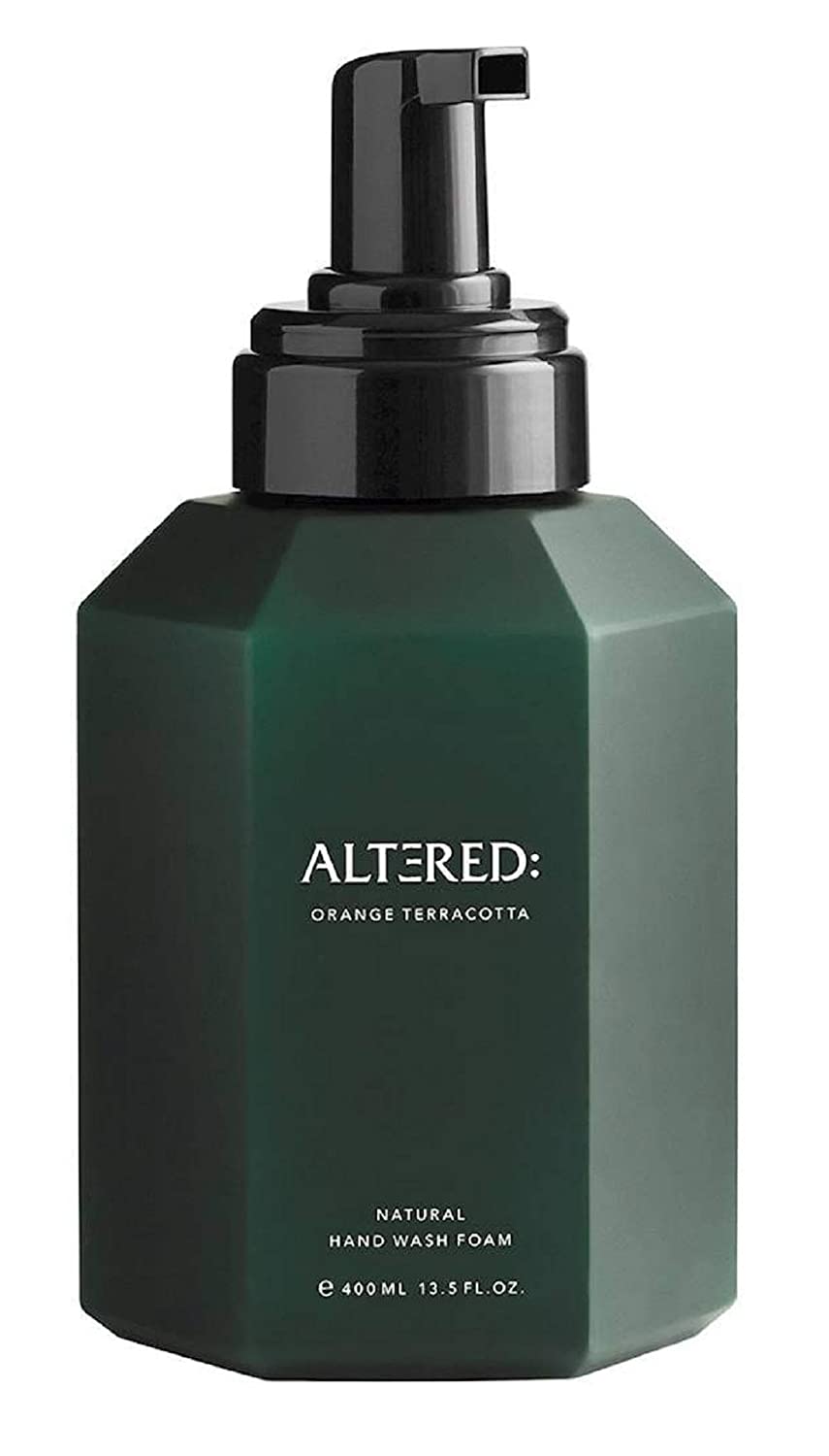 Altered Natural Foam Hand Wash Soap - Orange Terracotta, 400ml (13.5 oz)