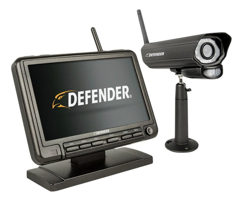 Defender PhoenixM2 Wireless Security System with 7`Monitor and Night Vision Camera