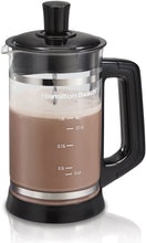 Load image into Gallery viewer, Hamilton Beach 40400 French Press with Cocoa Attachment