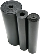 Load image into Gallery viewer, Rubber-Cal Cloth Inserted SBR - 70A - Rubber Sheet - 1/16" Thick - Black