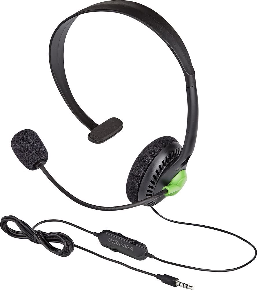 Insignia - Wired Chat Headset for Xbox One