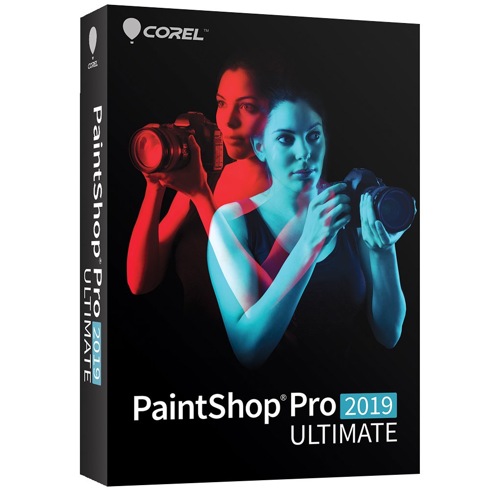 Corel Paintshop Pro 2019 Ultimate - Photo Editing and Graphic Design Suite for PC [Amazon Exclusive]