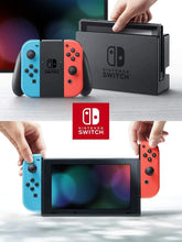 Load image into Gallery viewer, Nintendo Switch 32GB Console Video Games w/ 32GB Memory Card | Neon Red/Neon Blue Joy-Con | 1080p Resolution | 802.11ac WiFi | HDMI | Surround Sound | IR Motion Camera