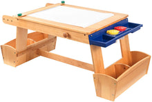 Load image into Gallery viewer, KidKraft Art Table with Drying Rack and Storage