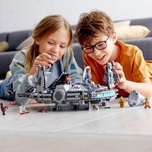 Load image into Gallery viewer, LEGO Star Wars: The Rise of Skywalker Millennium Falcon 75257 Starship Model Building Kit and Minifigures (1