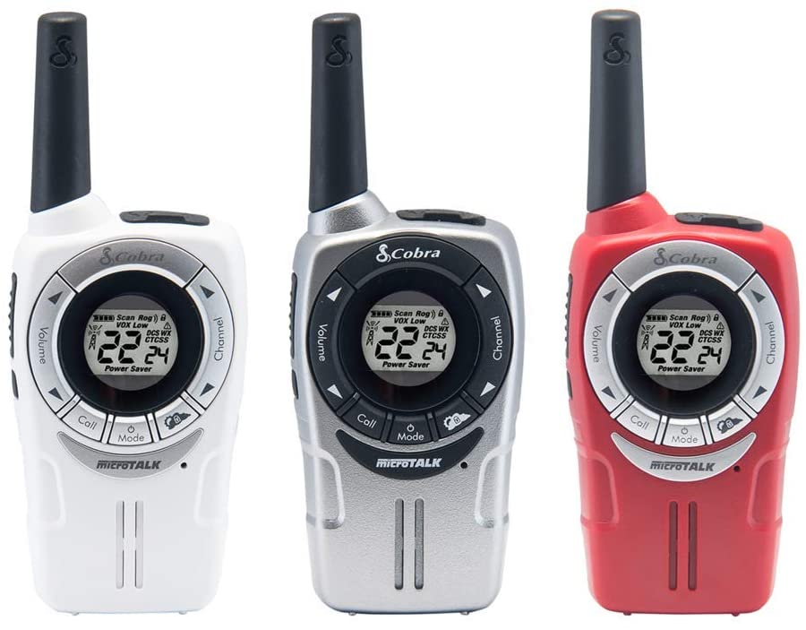Cobra ACXT360 23 Mile 2-Way Radio Walkie Talkie (3 Pack)