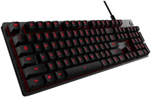 Load image into Gallery viewer, Logitech G413 Backlit Mechanical Gaming Keyboard with USB Passthrough – Carbon