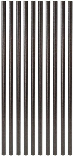 Fortress Railing Products 32 in. x 3/4 in. Antique Bronze Steel Round Deck Railing Baluster (10-Pack)