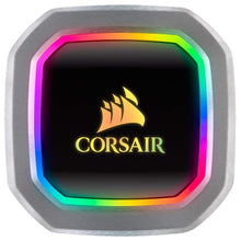 Load image into Gallery viewer, Corsair H100i RGB PLATINUM AIO Liquid CPU Cooler,240mm,Dual ML120 PRO RGB PWM Fans,Intel 115x/2066,AMD AM4/TR4
