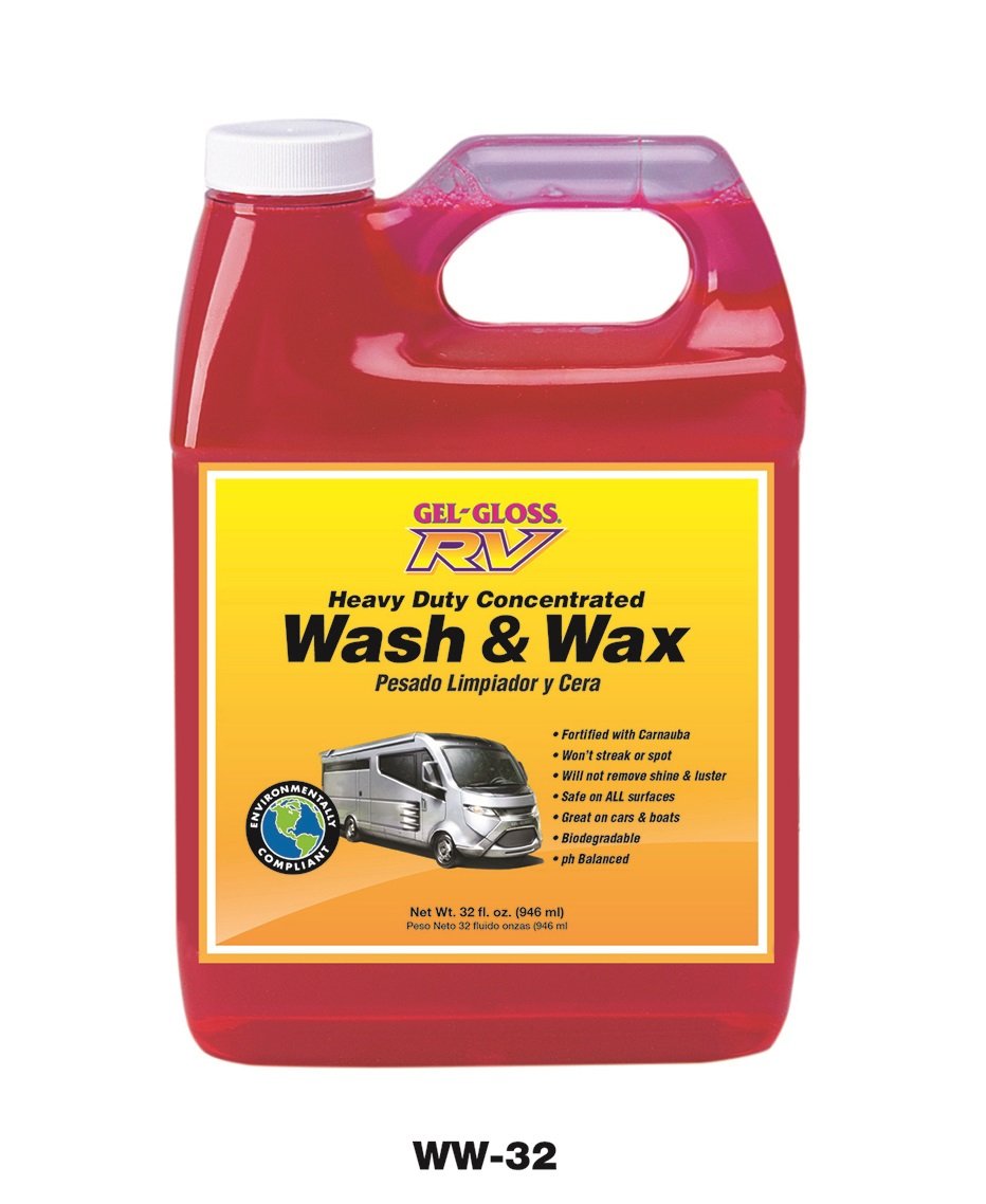 Gel-Gloss RV Wash and Wax - 32 oz.