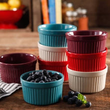 Load image into Gallery viewer, The Pioneer Woman Flea Market Solid 9 oz Ramekins, Solid Colors, Set of 8