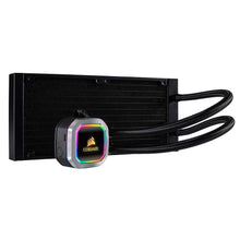 Load image into Gallery viewer, Corsair H100i RGB PLATINUM AIO Liquid CPU Cooler,240mm,Dual ML120 PRO RGB PWM Fans,Intel 115x/2066,AMD AM4/TR4