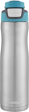 Load image into Gallery viewer, Contigo AUTOSEAL Chill Stainless Steel Water Bottles, 24 oz, SS/Very Berry &amp; Very Berry